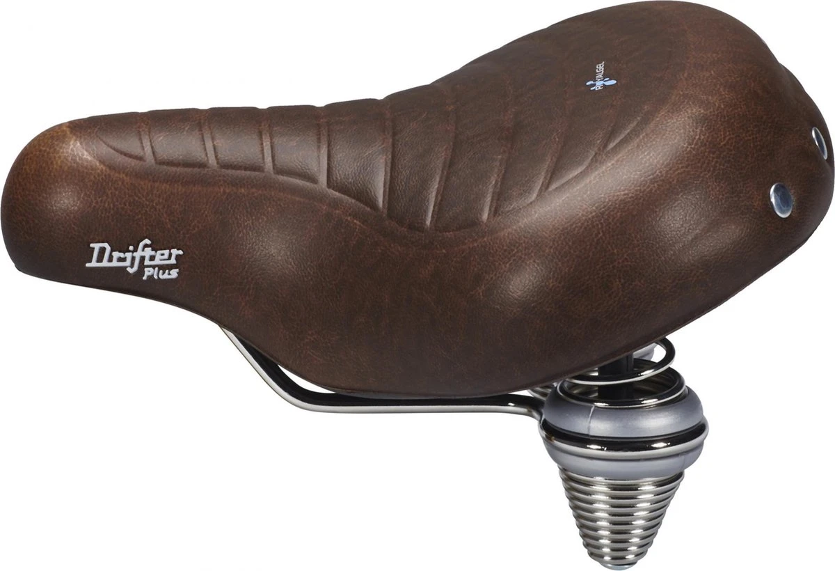 Selle Royal Drifter Plus - Fietszadel - Gel - Bruin 4 Selle Royal Drifter Plus - Fietszadel - Gel - Bruin - Afbeelding 2