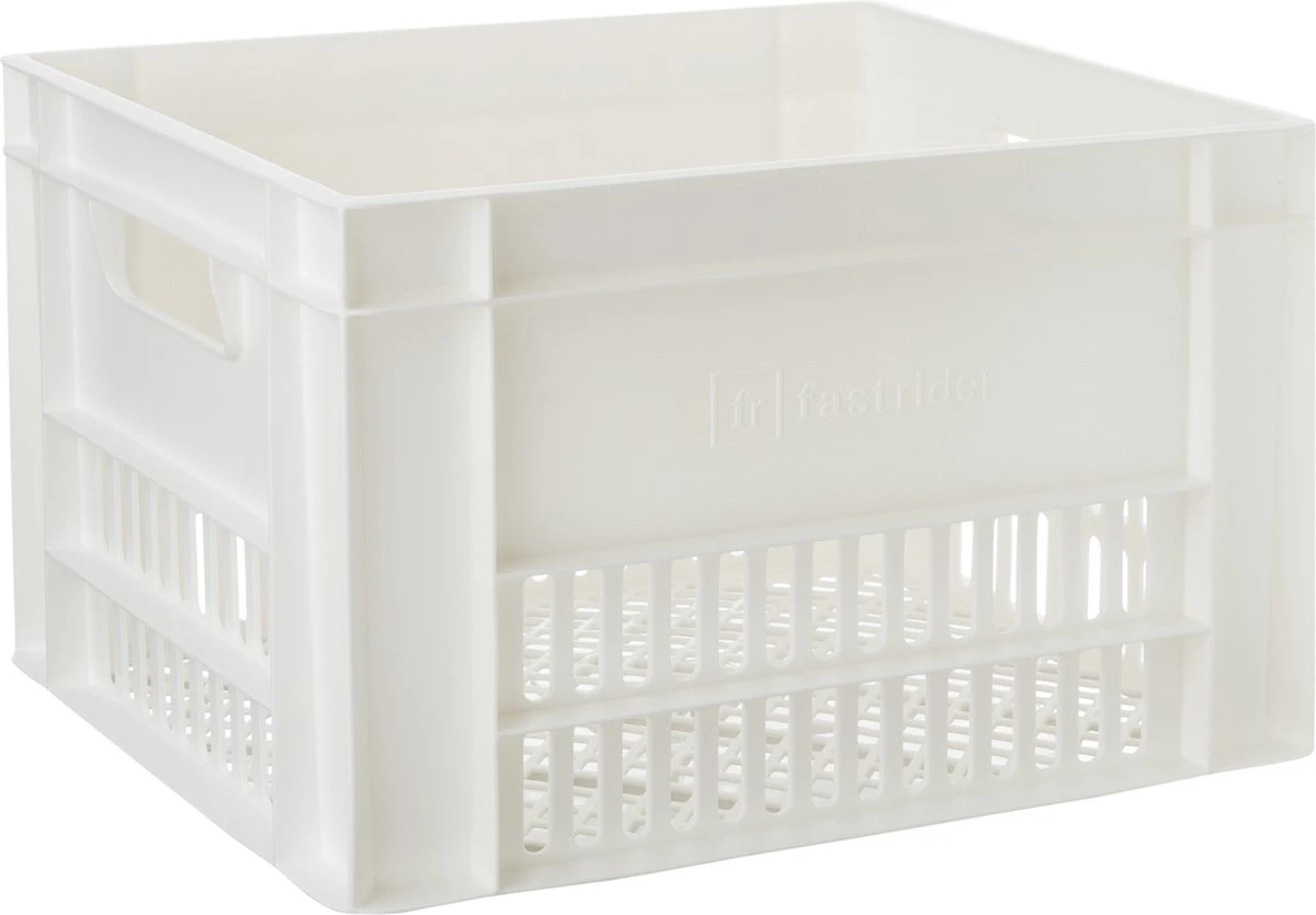 Fastrider Fietskrat Groot - Wit - 34L 3 Fastrider Fietskrat Groot - Wit - 34L