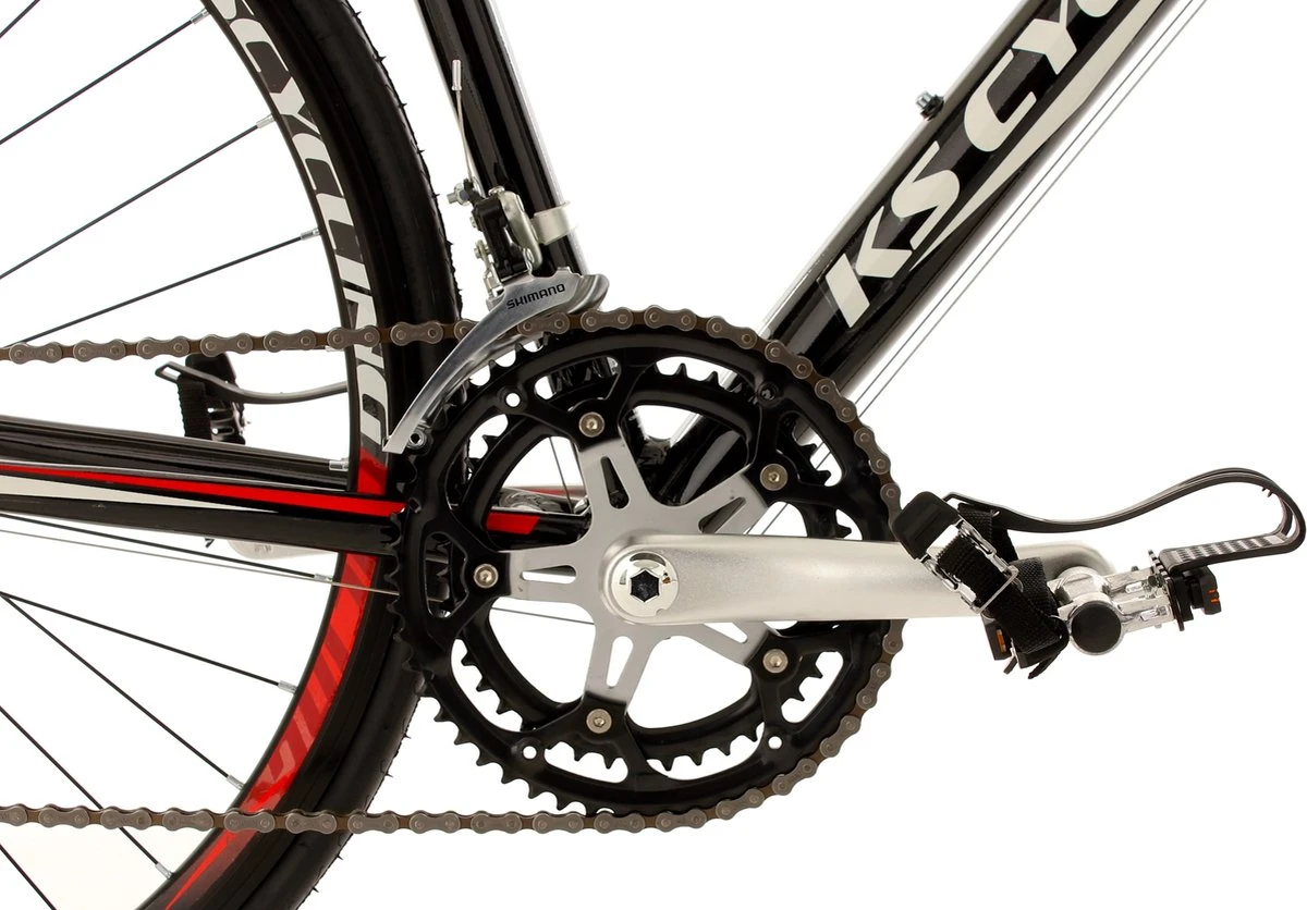 Ks Cycling Racefiets Zwarte 28" Racefiets Euphoria Met 14 Versnellingen - 15 Ks Cycling Racefiets Zwarte 28" Racefiets Euphoria Met 14 Versnellingen - - Afbeelding 13