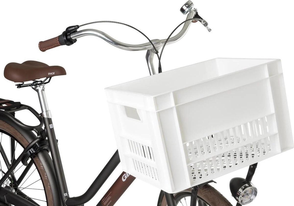 Fastrider Fietskrat Groot - Wit - 34L 7 Fastrider Fietskrat Groot - Wit - 34L - Afbeelding 5