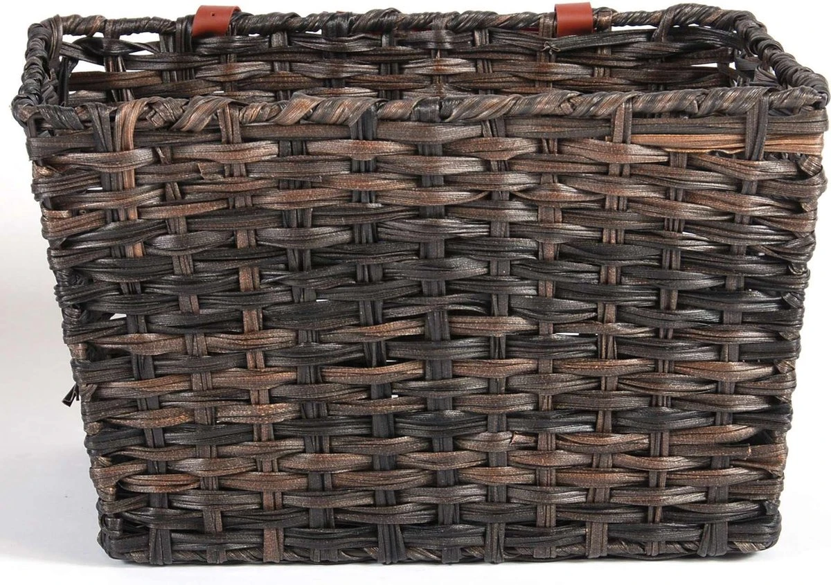 Volare Grote Gevlochten Fietsmand 3 Volare Grote Gevlochten Fietsmand