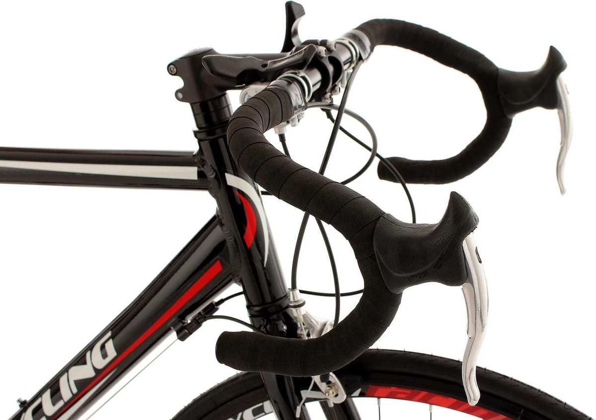 Ks Cycling Racefiets Zwarte 28" Racefiets Euphoria Met 14 Versnellingen - 9 Ks Cycling Racefiets Zwarte 28" Racefiets Euphoria Met 14 Versnellingen - - Afbeelding 7