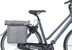 Basil City Fietsshopper - Enkele Fietstas - Grijs - 16 Liter -BOl Winkel 1200x847 3