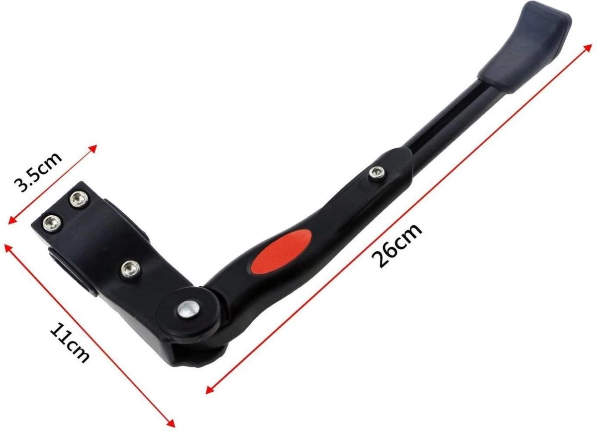 Merkloos Fietsstandaard Enkel 26 Cm Zijstandaard Aluminium Roestvrij Fiets Mountainbikes Makkelijk Te Installeren - Mountainbike Standaard Universeel - MTB Kickstand 8 Merkloos Fietsstandaard Enkel 26 Cm Zijstandaard Aluminium Roestvrij Fiets Mountainbikes Makkelijk Te Installeren - Mountainbike Standaard Universeel - MTB Kickstand - Afbeelding 6