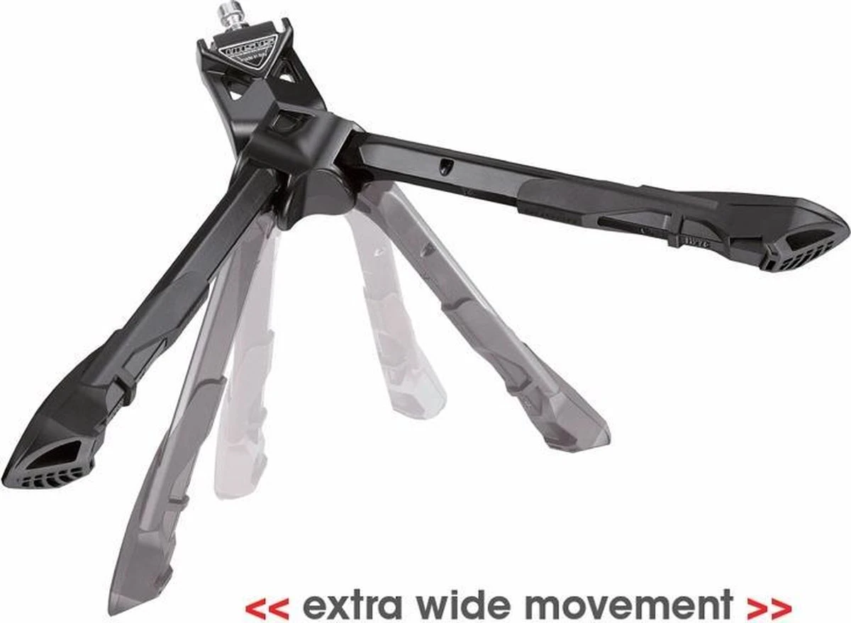 Middenstandaard Ursus Jumbo 2-poot 30cm - Zwart 7 Middenstandaard Ursus Jumbo 2-poot 30cm - Zwart - Afbeelding 5