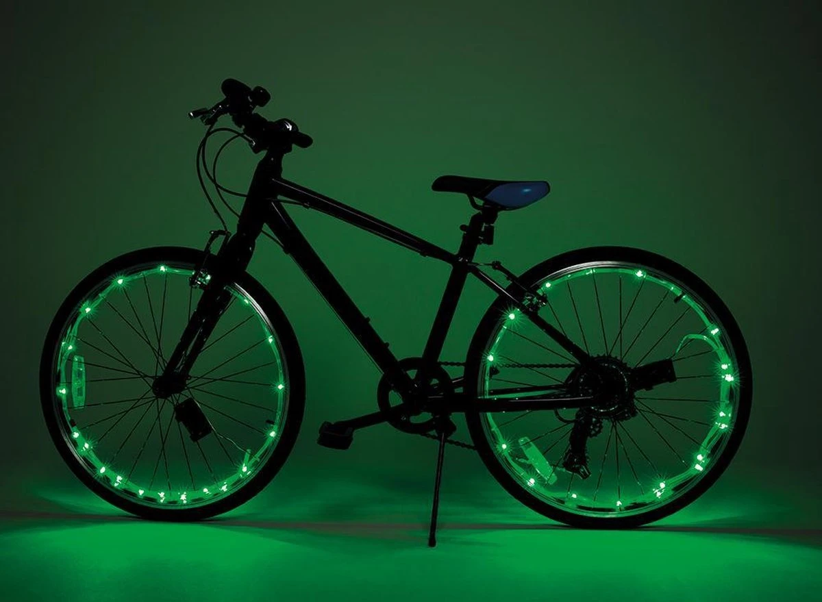 Wheely Bright Groen - 2 Stuks - Fietswielverlichting 6 Wheely Bright Groen - 2 Stuks - Fietswielverlichting - Afbeelding 4