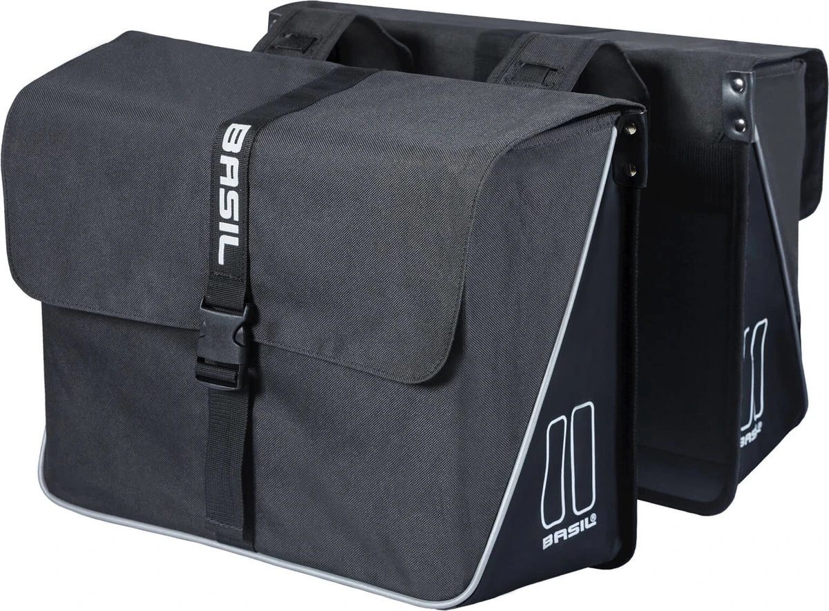 Basil Forte Dubbele Fietstas - Blauw - 35 Liter 18 Basil Forte Dubbele Fietstas - Blauw - 35 Liter - Afbeelding 16