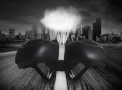 Voltano Trekking Fietszadel - Comfortabel Gel Zadel - Met Uitsparing - Inclusief Zadelstrop - 100% Waterdicht - Unisex - Zwart -BOl Winkel 1200x888