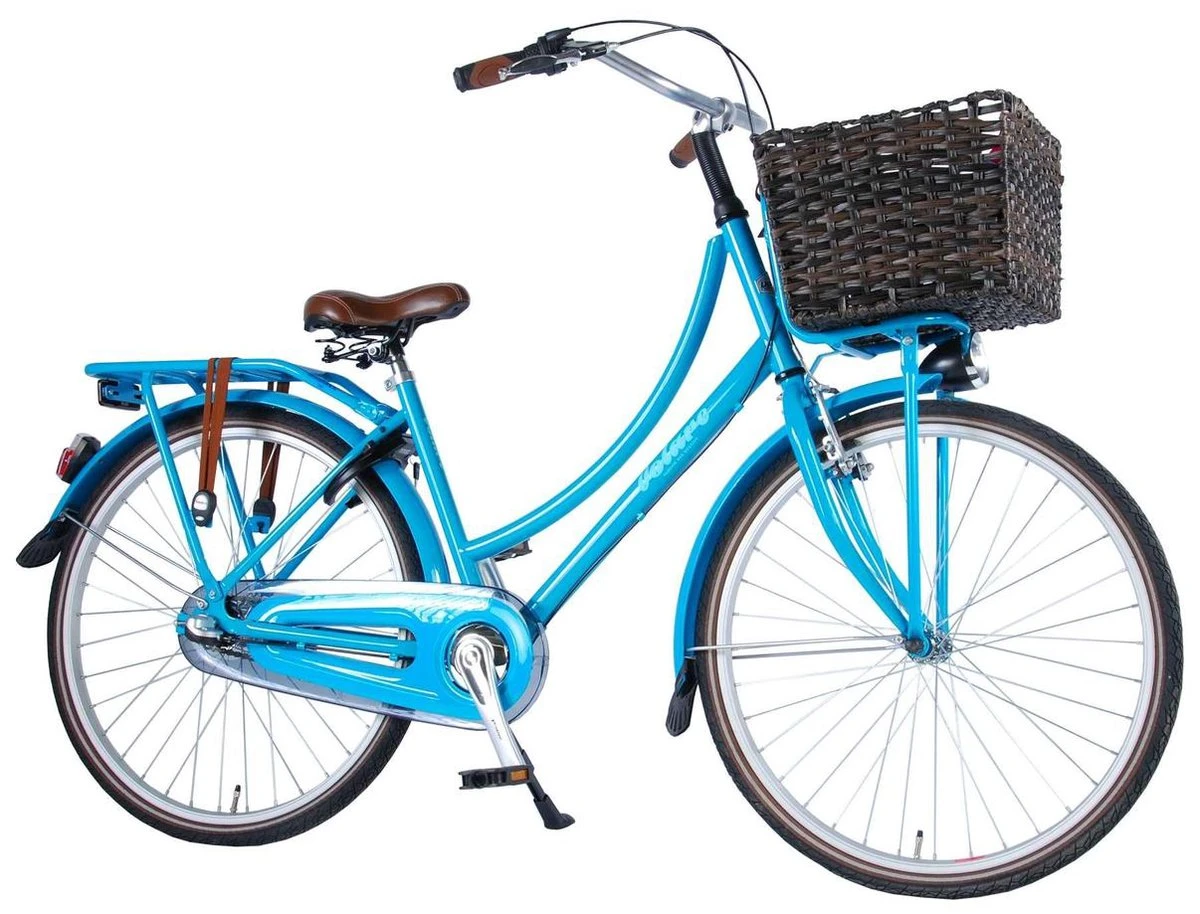 Volare Grote Gevlochten Fietsmand 7 Volare Grote Gevlochten Fietsmand - Afbeelding 5