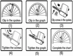 Benson Spaakverlichting - Fietswiel Verlichting - LED - Spaken - Kliksysteem - 30 Kleurinstellingen - Wiel -BOl Winkel 1200x915