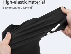 Giyo Overschoenen - Maat 41-43 (L) - 1 Paar - Mountainbike - Wielrennen - Zwart - Wind En Waterdicht - Waterproof - Regen - Vorst -BOl Winkel 1200x922 1