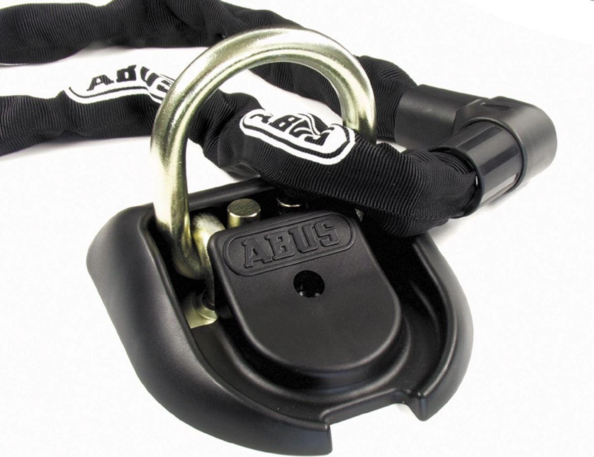 ABUS Vloer/wandanker WBA 100 - 160x165mm - Zwart 4 ABUS Vloer/wandanker WBA 100 - 160x165mm - Zwart - Afbeelding 2