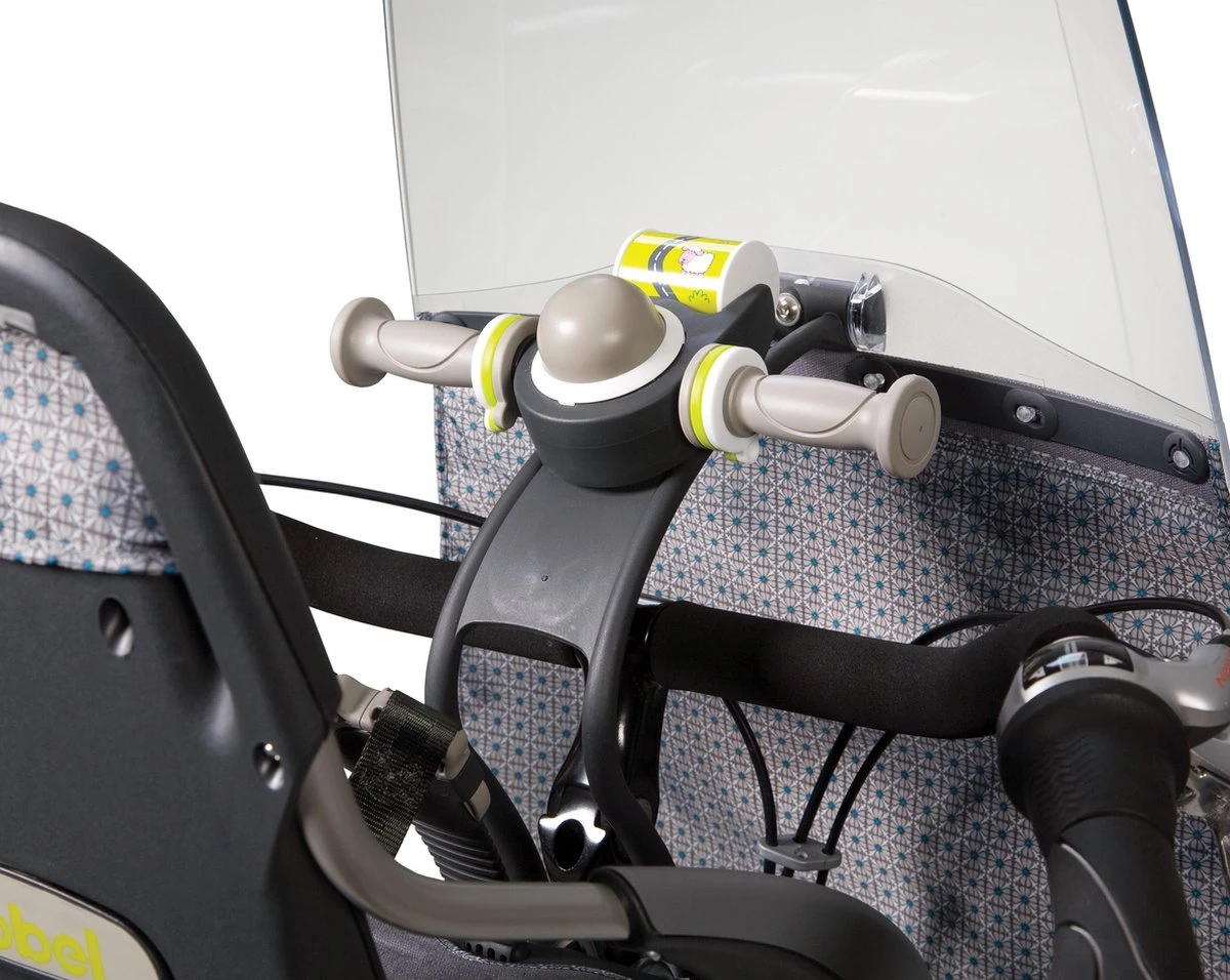 Duodeel Qibbel Toybar Met Grijze Handvatten - GRIJS 4 Duodeel Qibbel Toybar Met Grijze Handvatten - GRIJS - Afbeelding 2