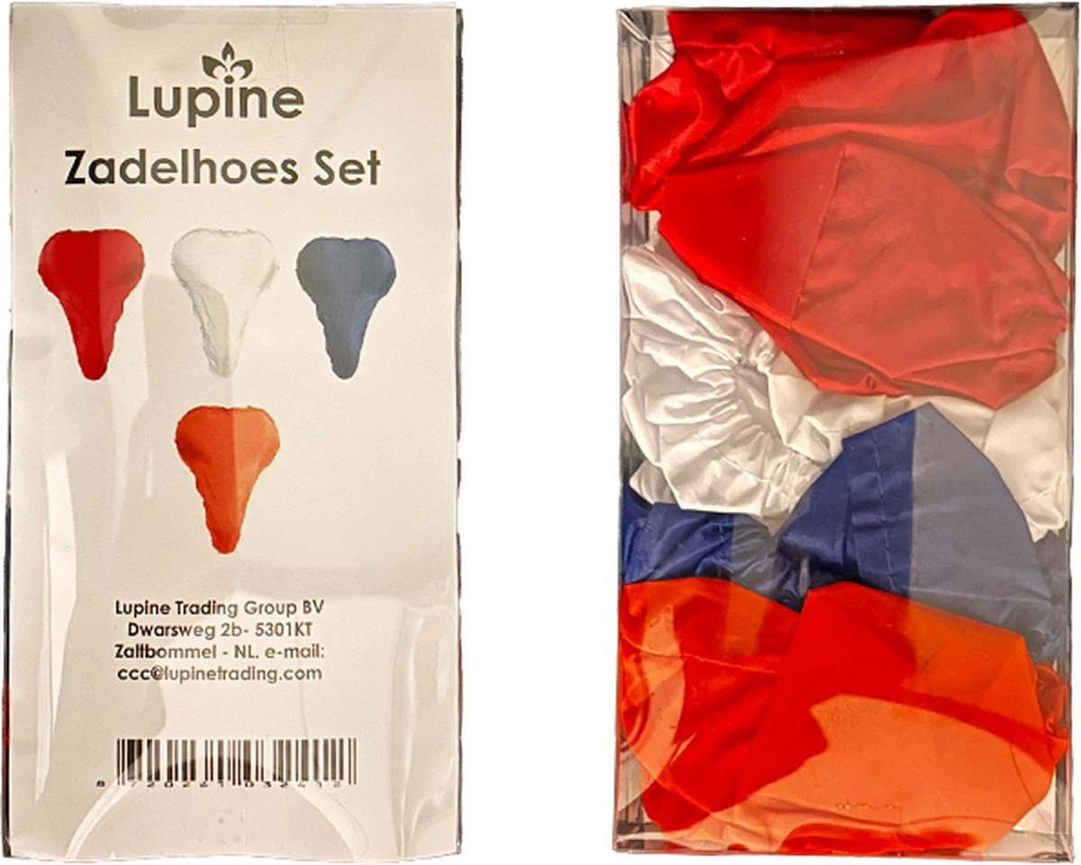 Lupine Zadelhoes - 4 Stuks - Zadeldekje - Voor Het Hele Gezin 7 Lupine Zadelhoes - 4 Stuks - Zadeldekje - Voor Het Hele Gezin - Afbeelding 5