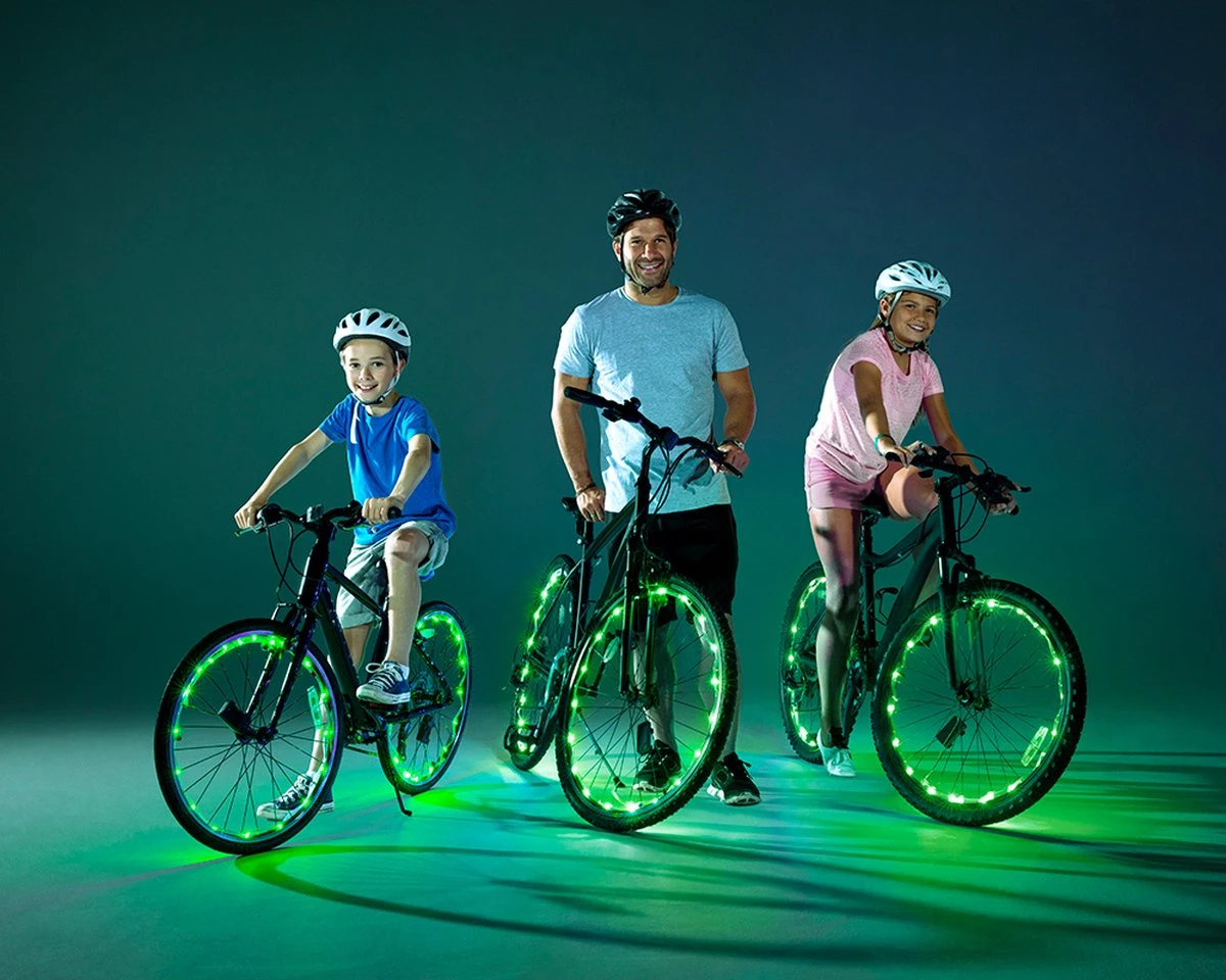 Wheely Bright Groen - 2 Stuks - Fietswielverlichting 8 Wheely Bright Groen - 2 Stuks - Fietswielverlichting - Afbeelding 6