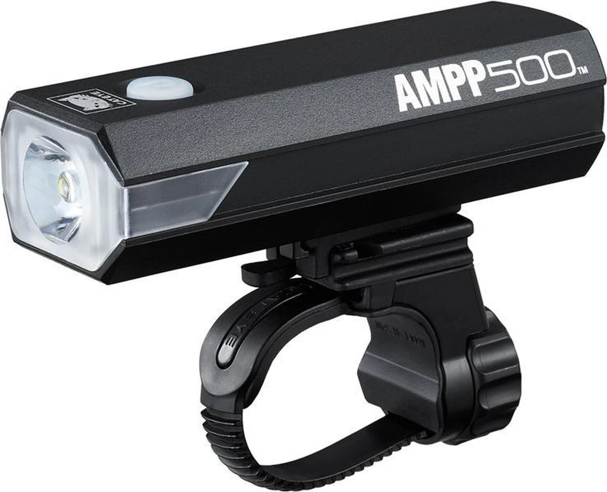 CatEye Koplamp AMPP 500 Led Usb Zwart 3 CatEye Koplamp AMPP 500 Led Usb Zwart