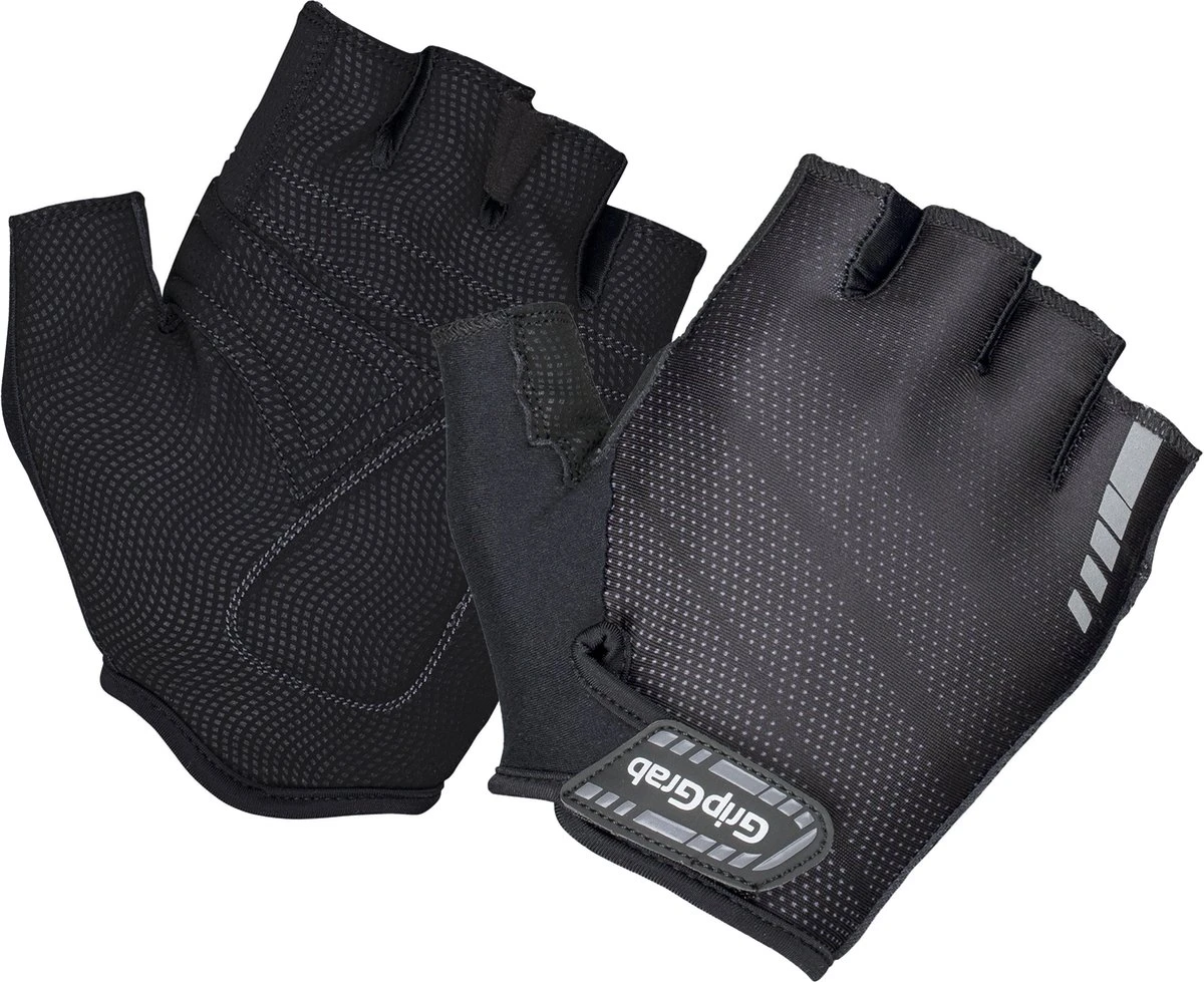 GripGrab - Rouleur Padded Korte Vinger Zomer Fietshandschoenen - Zwart - Unisex - Maat M 3 GripGrab - Rouleur Padded Korte Vinger Zomer Fietshandschoenen - Zwart - Unisex - Maat M