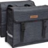 New Looxs Fiori Double Nomi Dubbele Fietstas - 30 Liter - Zwart