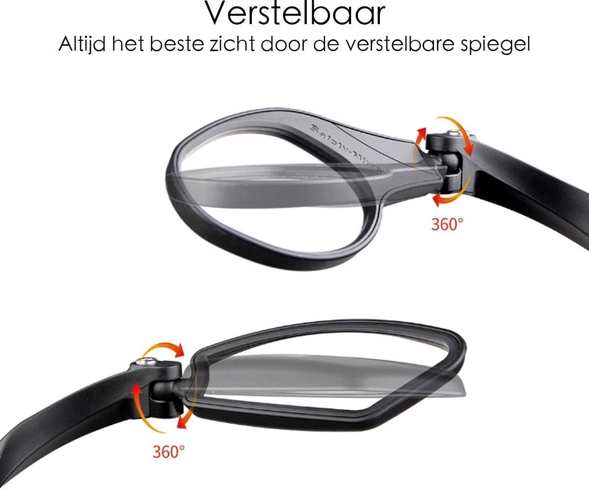 Merkloos Fietsspiegel Ebike Universeel - Zwart - Linker Spiegel - Verstelbaar - Universele Fietsspiegel - Fietsspiegel Op Stuur - Links - Fietsspiegel Achteruitkijk Spiegel - Fietsspiegels Electrische Fiets 8 Merkloos Fietsspiegel Ebike Universeel - Zwart - Linker Spiegel - Verstelbaar - Universele Fietsspiegel - Fietsspiegel Op Stuur - Links - Fietsspiegel Achteruitkijk Spiegel - Fietsspiegels Electrische Fiets - Afbeelding 6