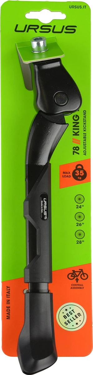 Standaard Ursus King Met Gazelle Adapter 20 Mm - Verstelbaar 24-29" - Zwart 8 Standaard Ursus King Met Gazelle Adapter 20 Mm - Verstelbaar 24-29" - Zwart - Afbeelding 6