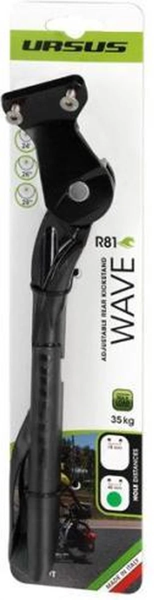 Achterstandaard Ursus Wave Met 40 Mm Plaat - Zwart 8 Achterstandaard Ursus Wave Met 40 Mm Plaat - Zwart - Afbeelding 6