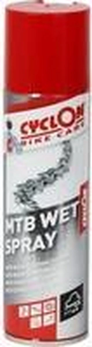 Cyclon Dry Weather Lube 125ml. 20004 4 Cyclon Dry Weather Lube 125ml. 20004 - Afbeelding 2