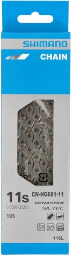 Shimano HG-601 11 Speed 105 / SLX 11 Speed Fietsketting - Met Quicklink -BOl Winkel 333x1200