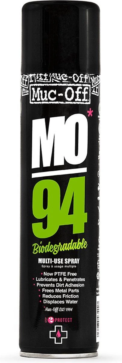 Muc-Off MO-94 Multi Use Smeermiddel Beschermspray 400ml 8 Muc-Off MO-94 Multi Use Smeermiddel Beschermspray 400ml - Afbeelding 6