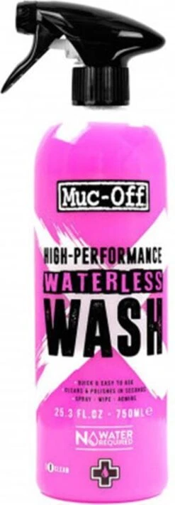 Muc-Off High Performance Waterless Wash Motor Fiets Poetsmiddel 750ml