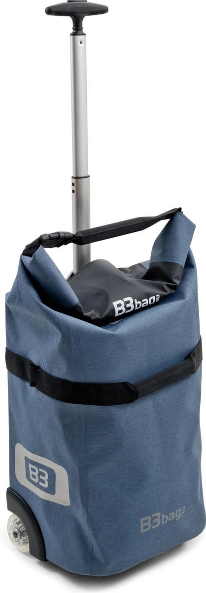 B3bag XL02 - Extra Grote Waterdichte Fietstas Trolley - 1 Bag - 40 L - Jeans 3 B3bag XL02 - Extra Grote Waterdichte Fietstas Trolley - 1 Bag - 40 L - Jeans