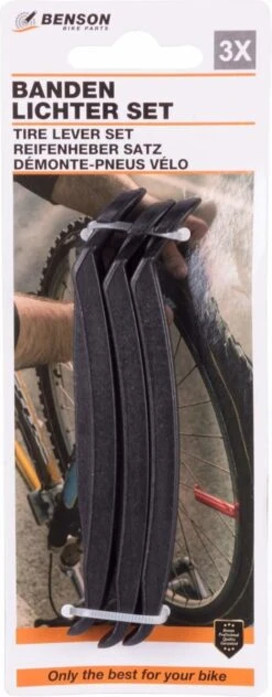 Benson Bandenlichter - Bandenlepel - 120 Mm - Kunststof - Zwart - 3 Stuks -BOl Winkel 469x1200