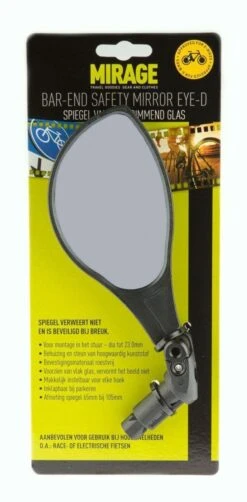 Mirage Fietsspiegel Bar-end E-bike Eye-d Links/rechts Zwart 13 Mirage Fietsspiegel Bar-end E-bike Eye-d Links/rechts Zwart -BOl Winkel 591x1200 1