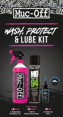MUC-OFF CLEAN, PROTECT & LUBE KIT (WET LUBE VERSION) -BOl Winkel 646x1200