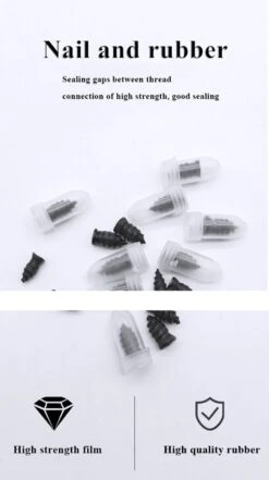 Merkloos Auto En Fietsband Banden Reparatieset Auto Motor Scooter Scootmobiel 4 Stuks - Bandenplakset - Proppenset - Auto Accessories -BOl Winkel 672x1200