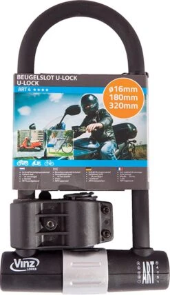 VINZ Ararat Beugelslot / Fietsslot / Motorslot / Scooterslot ART 4 - 32 Cm -BOl Winkel 692x1200 2