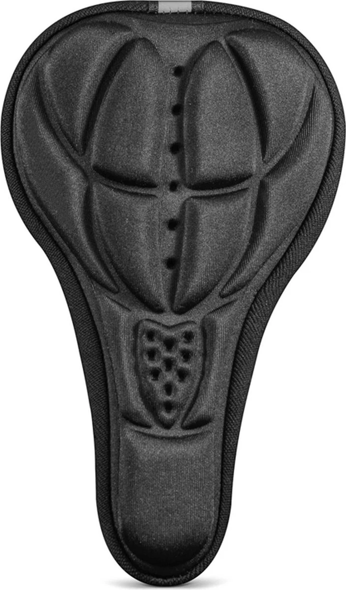 Universele 3D Comfort Gel Zadelhoes - Fietszadel Gelzadel Hoes - Fietszadelhoes - Zadeldekje - Zadel Dekje Hoes - Zadelkussen Fietszadeldekje Overtrek - Voor Fiets/E-Bike/Mountainbike/MTB - One-Size - Zwart 4 Universele 3D Comfort Gel Zadelhoes - Fietszadel Gelzadel Hoes - Fietszadelhoes - Zadeldekje - Zadel Dekje Hoes - Zadelkussen Fietszadeldekje Overtrek - Voor Fiets/E-Bike/Mountainbike/MTB - One-Size - Zwart - Afbeelding 2