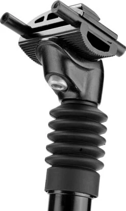 XLC Zadelpen Verend - 25.4 X 350mm - SP-S10 - Zwart Aluminium -BOl Winkel 720x1200