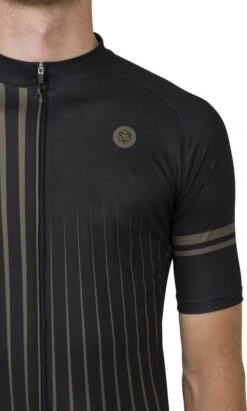 AGU Faded Stripe Fietsshirt Essential Heren - Zwart - M -BOl Winkel 721x1200