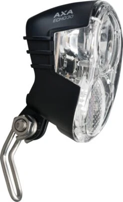 AXA Echo 30 Switch - Fietslamp Voorlicht - LED Koplamp - Dynamo - 30 Lux