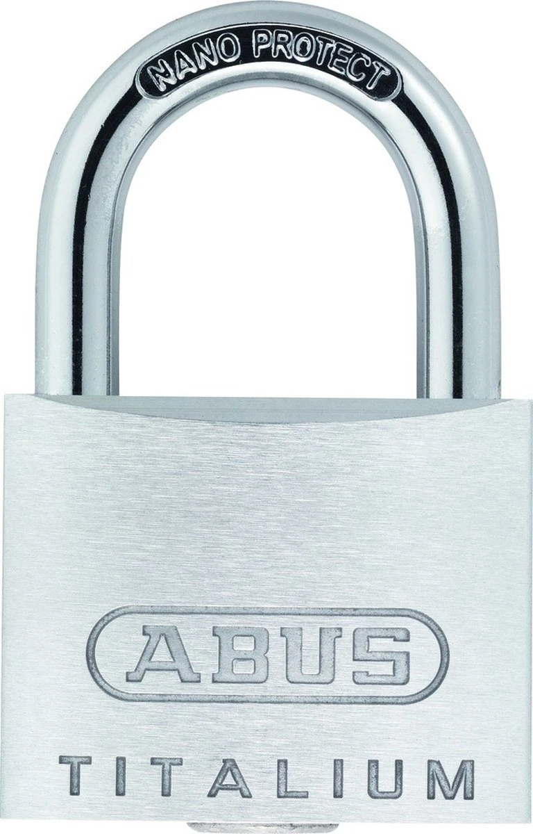 ABUS Hangslot Titalium - 40mm - Aluminium/beugel Gehard Staal Met NANO-Protect (Verpakt In Blister) 5 ABUS Hangslot Titalium - 40mm - Aluminium/beugel Gehard Staal Met NANO-Protect (Verpakt In Blister) - Afbeelding 3
