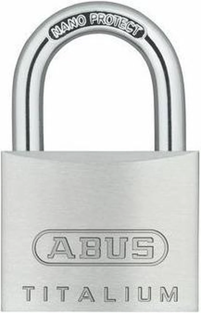 ABUS Hangslot Titalium - 40mm - Aluminium/beugel Gehard Staal Met NANO-Protect (Verpakt In Blister) 8 ABUS Hangslot Titalium - 40mm - Aluminium/beugel Gehard Staal Met NANO-Protect (Verpakt In Blister) - Afbeelding 6