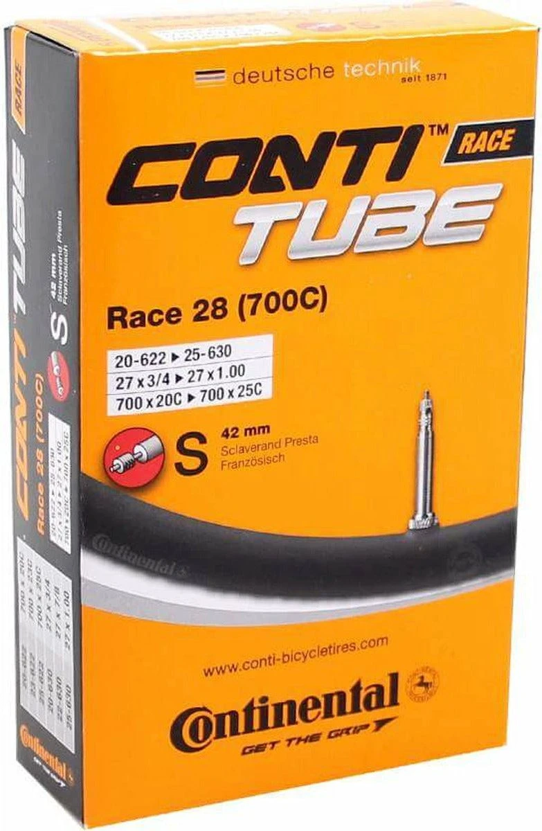 Continental Binnenband Race 28 Inch (20/25-622) Fv 42 Mm 8 Continental Binnenband Race 28 Inch (20/25-622) Fv 42 Mm - Afbeelding 6