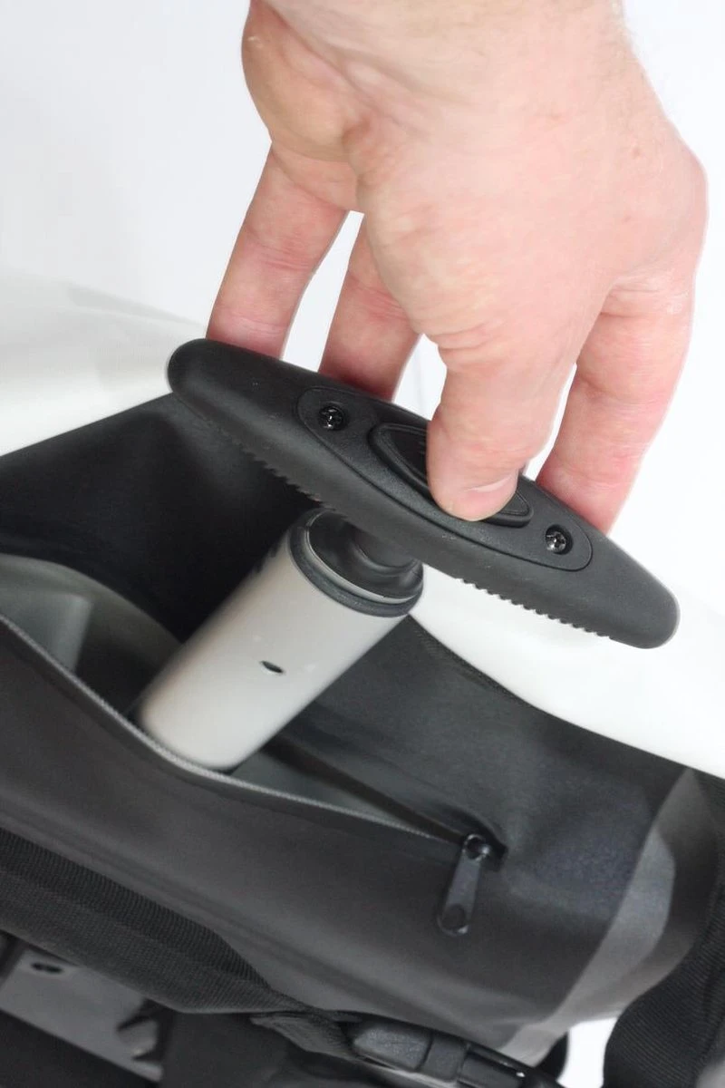 B3bag XL02 - Extra Grote Waterdichte Fietstas Trolley - 1 Bag - 40 L - Jeans 7 B3bag XL02 - Extra Grote Waterdichte Fietstas Trolley - 1 Bag - 40 L - Jeans - Afbeelding 5