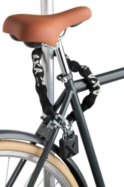 AXA Newton Promoto + 2 Kettingslot - ART 2 Slot Voor Fietsen - Extra Dikke Schakels – Hangslot - 100 Cm – 9 Mm - Zwart -BOl Winkel 800x1200 35