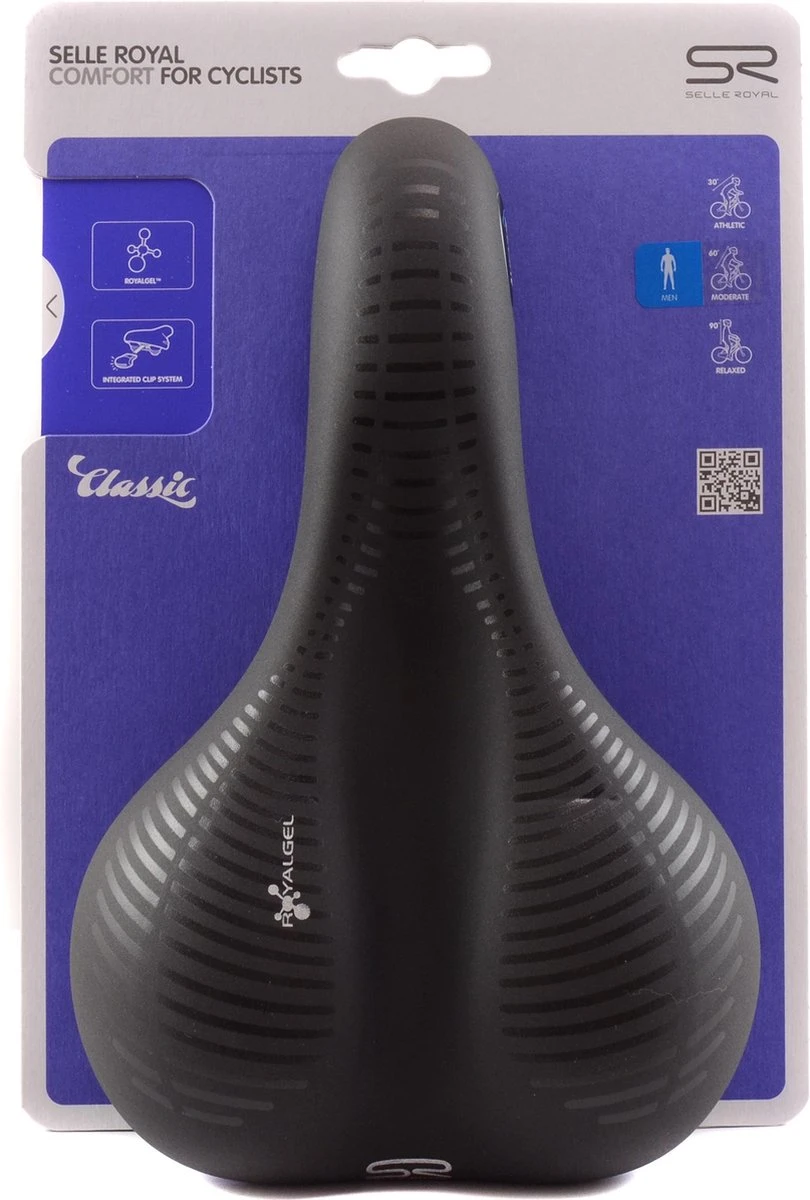 Selle Royal Avenue Moderate 8467 - Fietszadel - Gel - Zwart 13 Selle Royal Avenue Moderate 8467 - Fietszadel - Gel - Zwart - Afbeelding 11