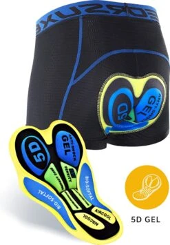 Fietsonderbroek Dames Heren Met Zeem - Fietsbroek - Fietsondergoed - Wielerbroek - 3XL