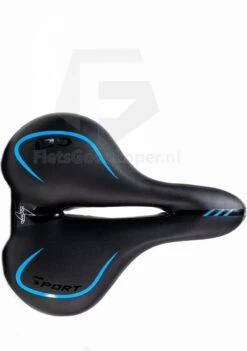 Voltano City / Tour Fietszadel - Comfortabel Gel Zadel - Met Uitsparing - Unisex - Zwart / Blauw - Elastomeren Vering Voor Extra Comfort 15 Voltano City / Tour Fietszadel - Comfortabel Gel Zadel - Met Uitsparing - Unisex - Zwart / Blauw - Elastomeren Vering Voor Extra Comfort -BOl Winkel 845x1200 1