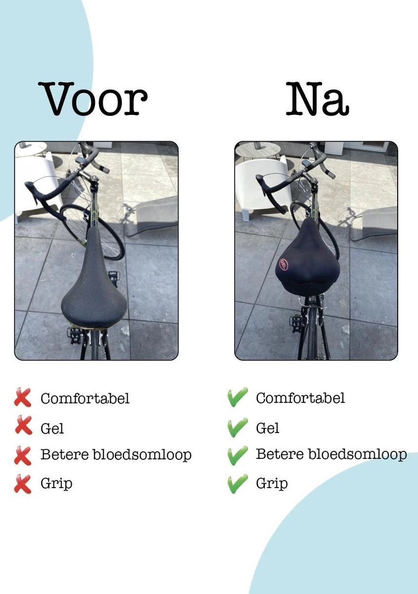 VoordeelShop Fiets Zadelhoes Met Extra Zachte Gel En Gleuf Universeel - Gel Zadelhoes Voor Racefiets/mountainbike En Normale Fietsen - Comfortabel Fietsen - Fiets Accessoires 14 VoordeelShop Fiets Zadelhoes Met Extra Zachte Gel En Gleuf Universeel - Gel Zadelhoes Voor Racefiets/mountainbike En Normale Fietsen - Comfortabel Fietsen - Fiets Accessoires - Afbeelding 12