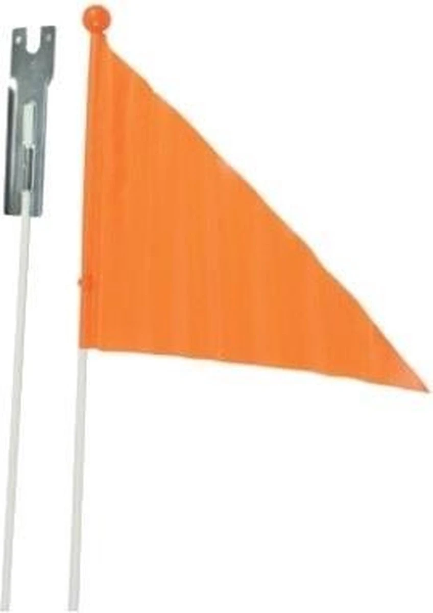 Johntoy - Fietsvlag - Kinderen - Oranje 11 Johntoy - Fietsvlag - Kinderen - Oranje - Afbeelding 9
