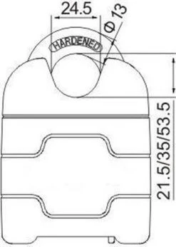 VINZ Makalu Motorslot / Kettingslot / Scooterslot ART 4 Gecertificeerd - 150 Cm Ketting - Dikte Schakels: 10,5mm 15 VINZ Makalu Motorslot / Kettingslot / Scooterslot ART 4 Gecertificeerd - 150 Cm Ketting - Dikte Schakels: 10,5mm -BOl Winkel 857x1200 4